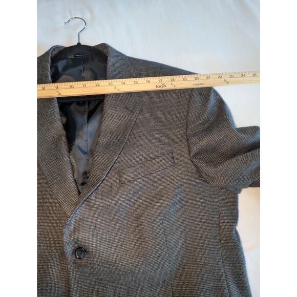 Stafford Blazer Mens 44 Long Wool 3 Button Sports Coat Timeless Professional - Picture 5 of 10